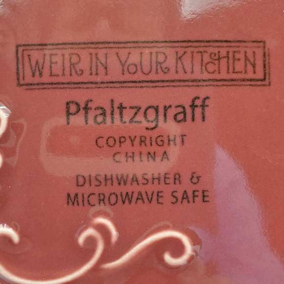 Pfaltzgraff Weir in Your Kitchen Cayenne Oval Appetizer Plates Au Gratins Bakers - Picture 4 of 5
